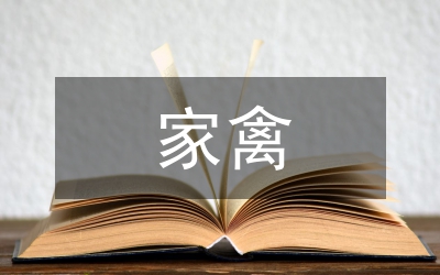 家禽的的飼養(yǎng)方法